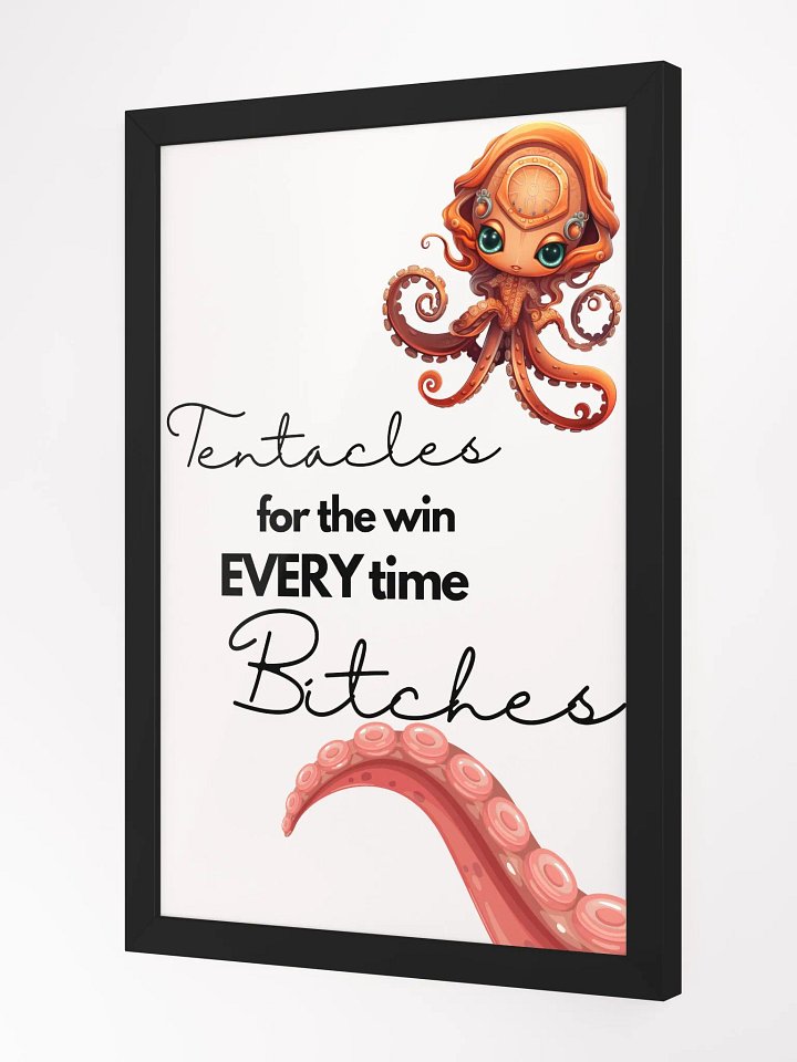 Tentacle B*tch Framed Painting product image (2)