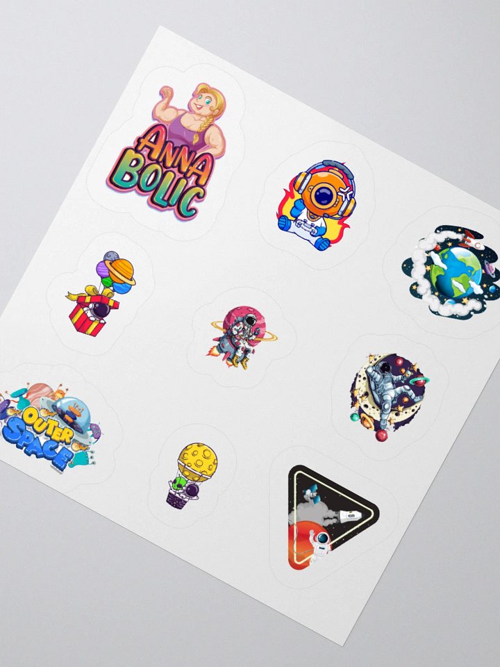 Space Adventure Kiss Cut Sticker Collection product image (2)