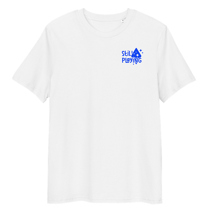 Still Playing White Eco Tee product image (1)