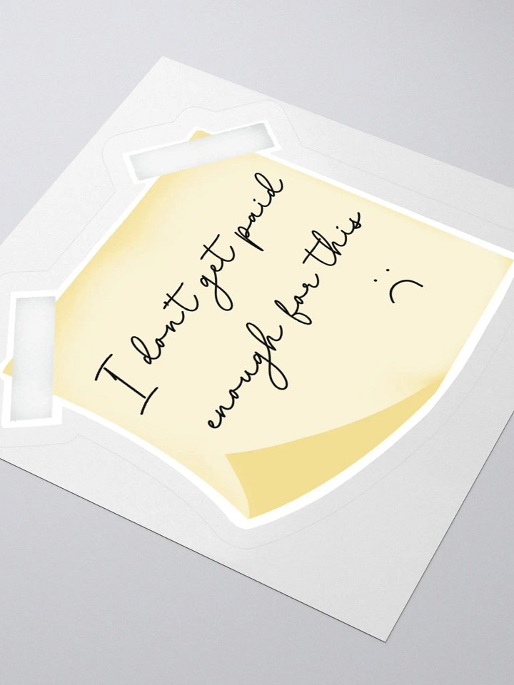Underpaid Emotions Sticker Set product image (2)