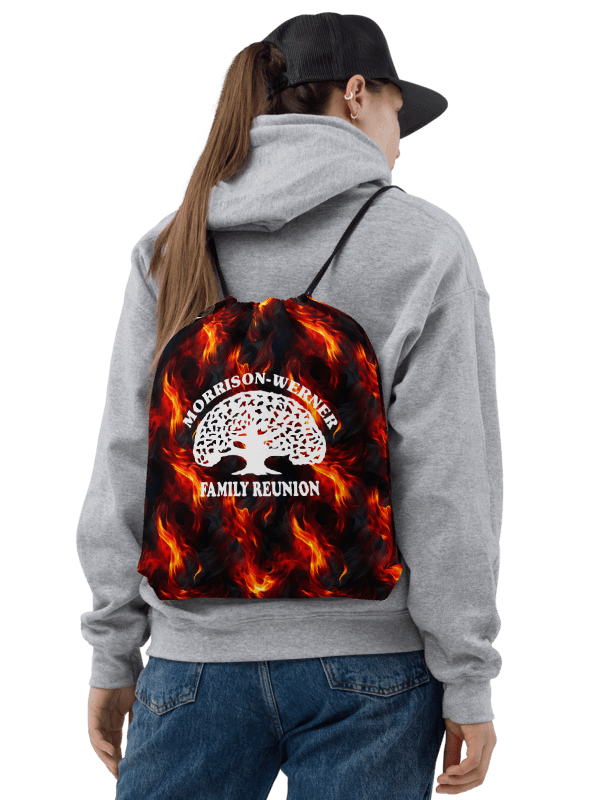 "Generations on Fire" Drawstring Bag product image (2)