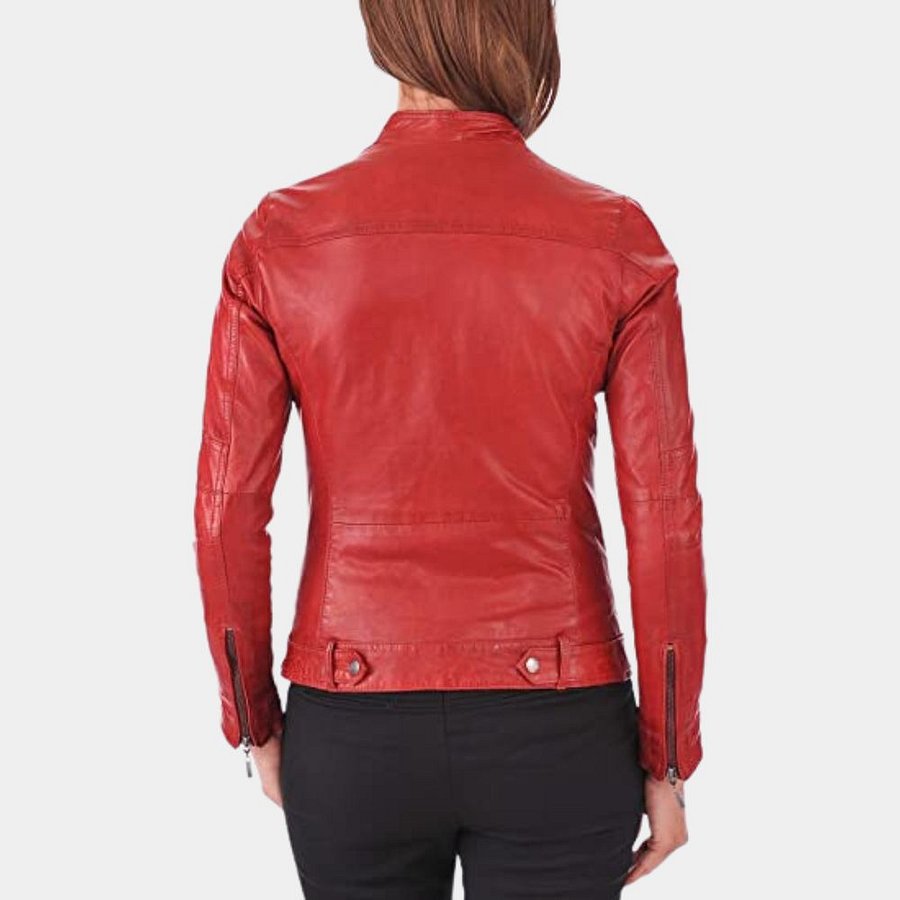 RESIDENT EVIL - Clair's Red Leather Jacket [LADIES] product image (3)