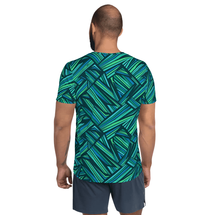 Aqua Angles | Men´s Athletic T-Shirt product image (2)