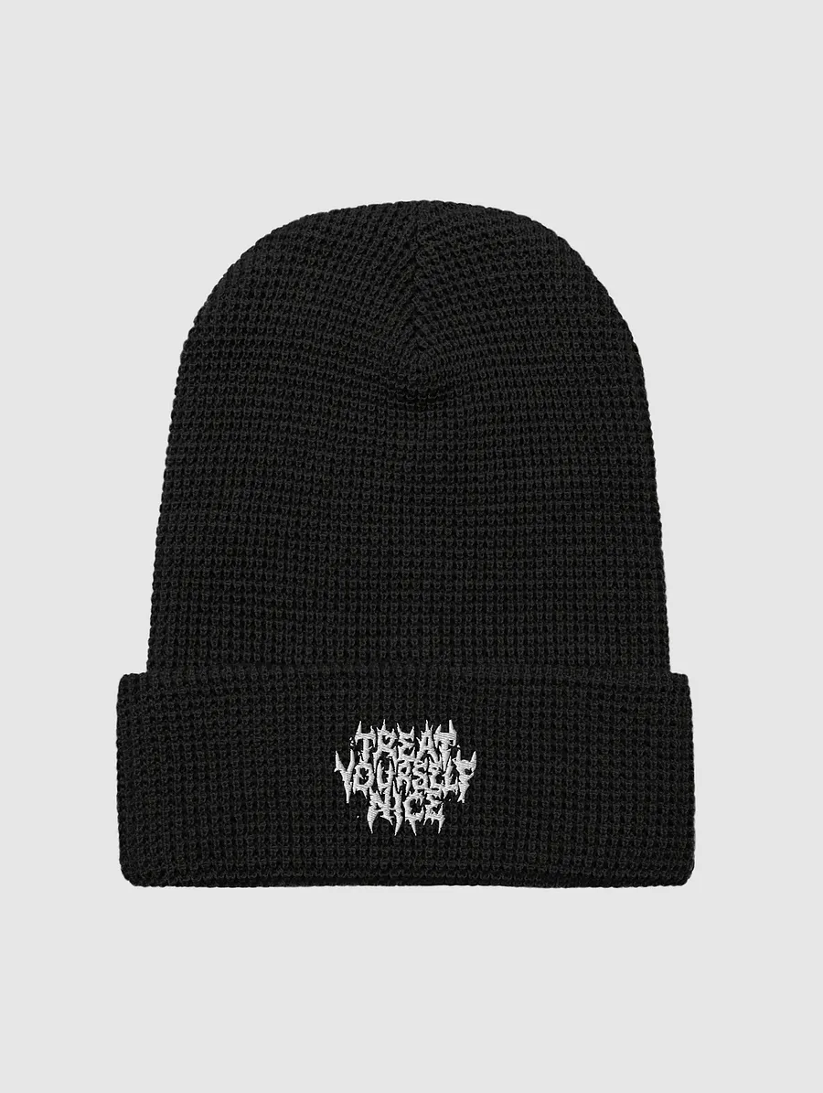 Treat Yourself Nice Waffle beanie product image (2)