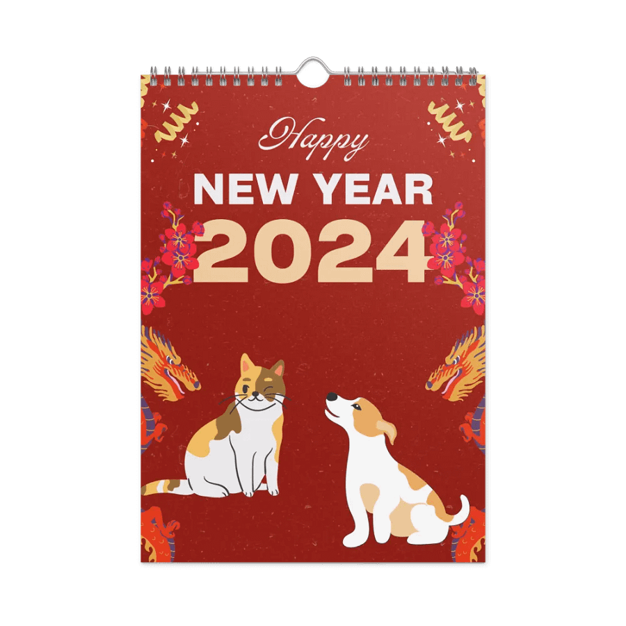 Furry Friends Fiesta: Your Pet's Year in Style – 2024 Edition product image (7)