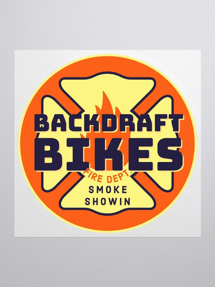 BackDraft Bikes Sticker product image (1)