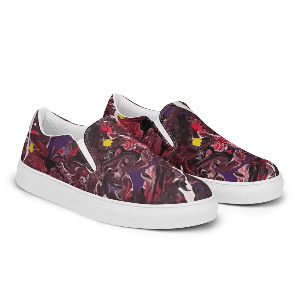 Men's Slip-On Canvas Shoes (Purple Rain) product image (4)