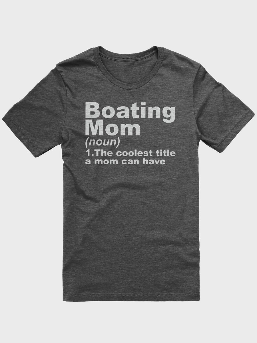 Boating Mom Bella+Canvas 3001 Unisex Tshirt product image (2)