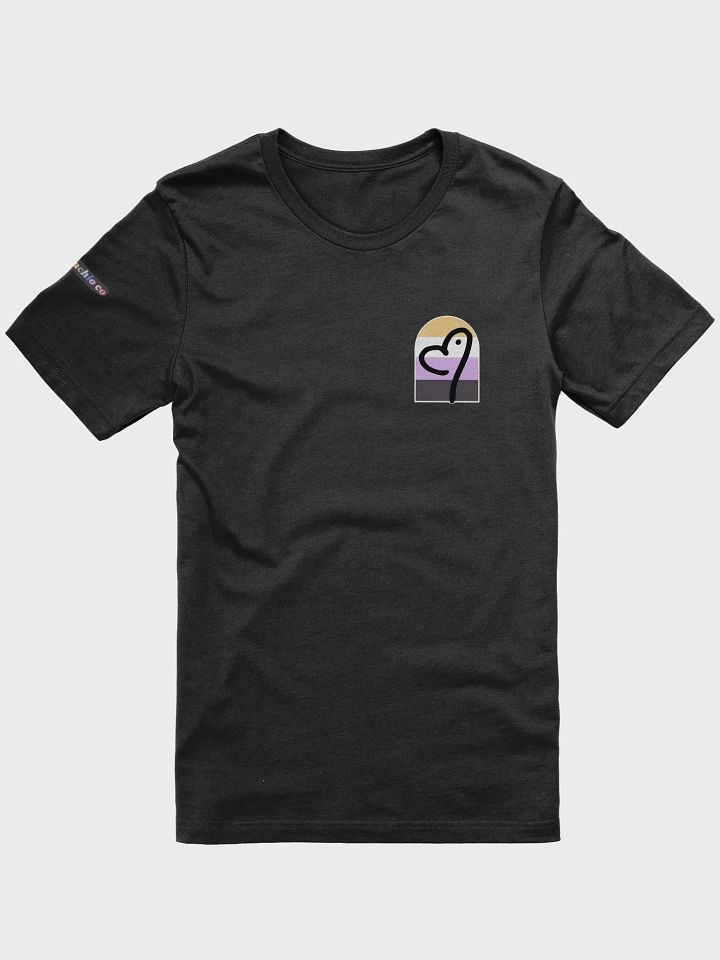 Non-Binary Flag - Pride Logo Tee product image (2)