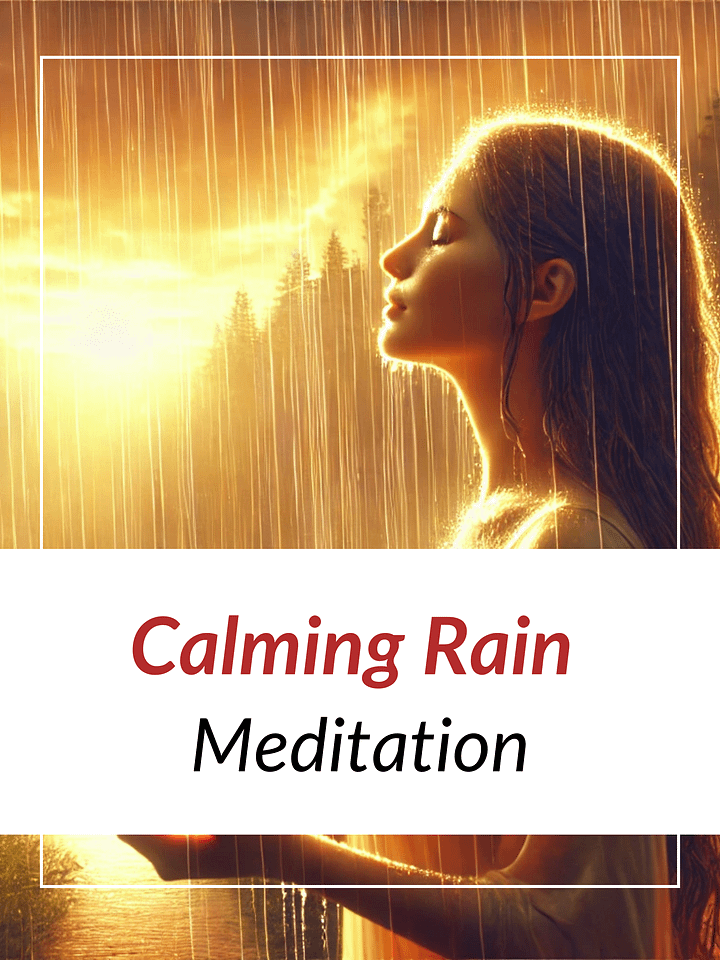 13-Minute Calming Rain Meditation: Release Stress and Find Peace product image (1)