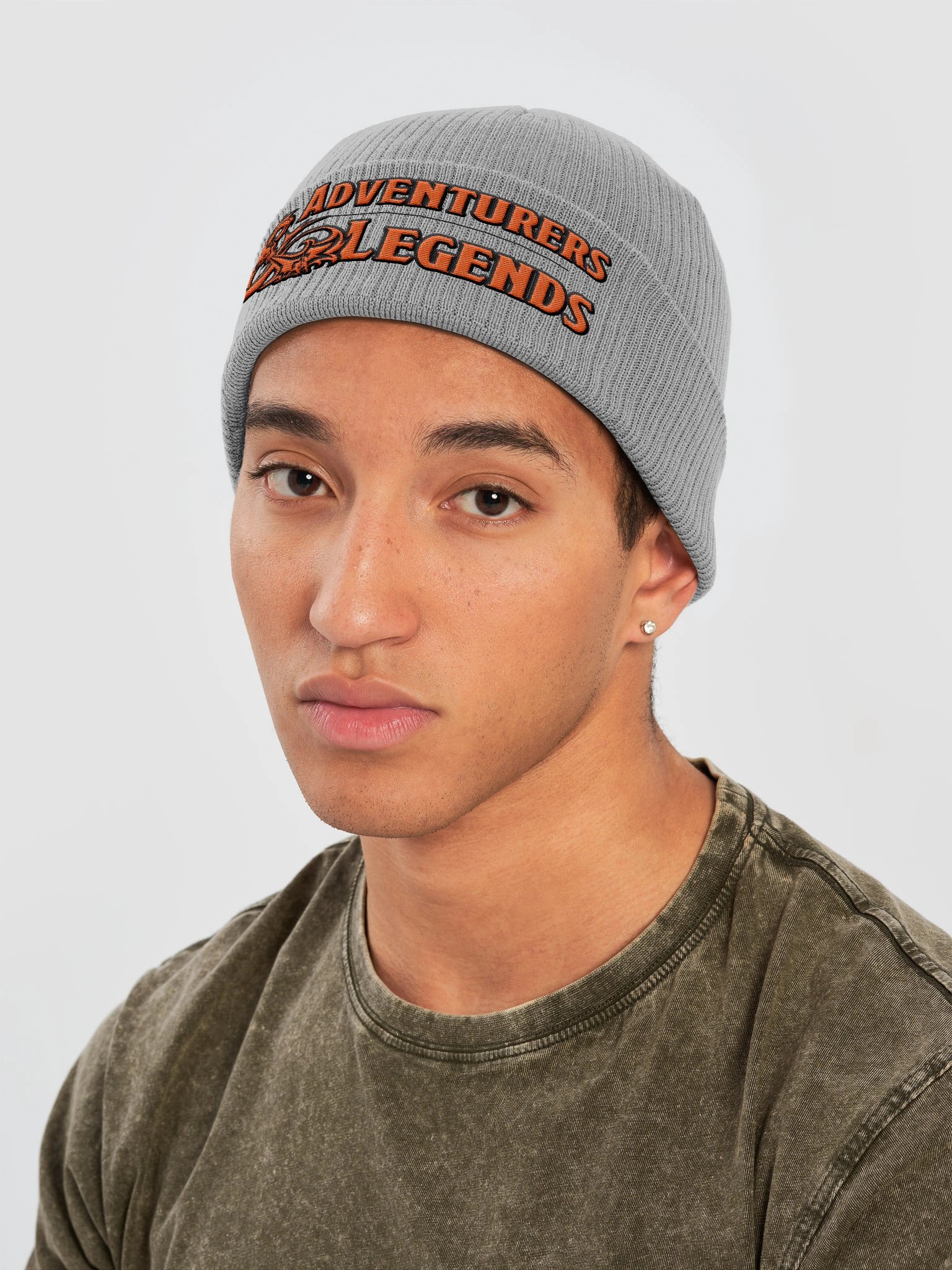 ELFSAR PLAYS Embroidered Adventurers & Legends Atlantis Organic Ribbed Beanie product image (3)