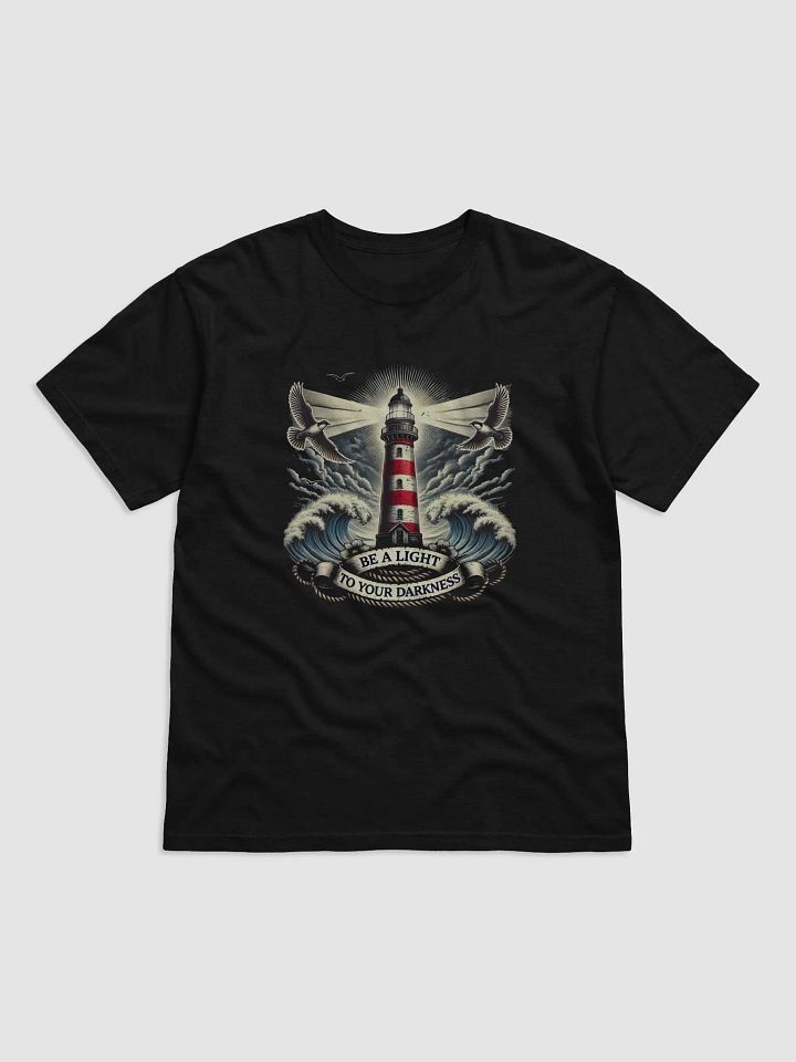 Be a Light To Your Darkness - Mens Black T - Shirt product image (1)