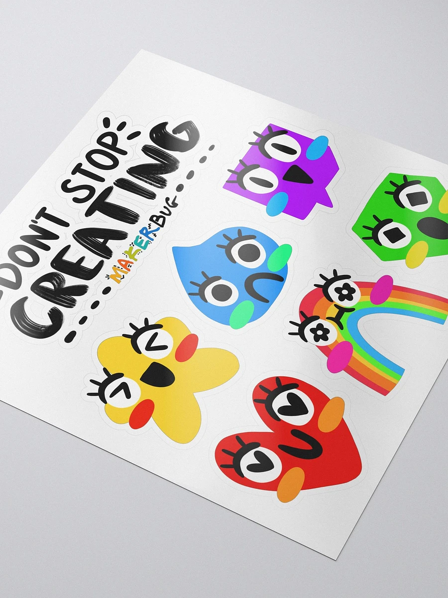 DONT STOP CREATING Sticker Sheet product image (3)