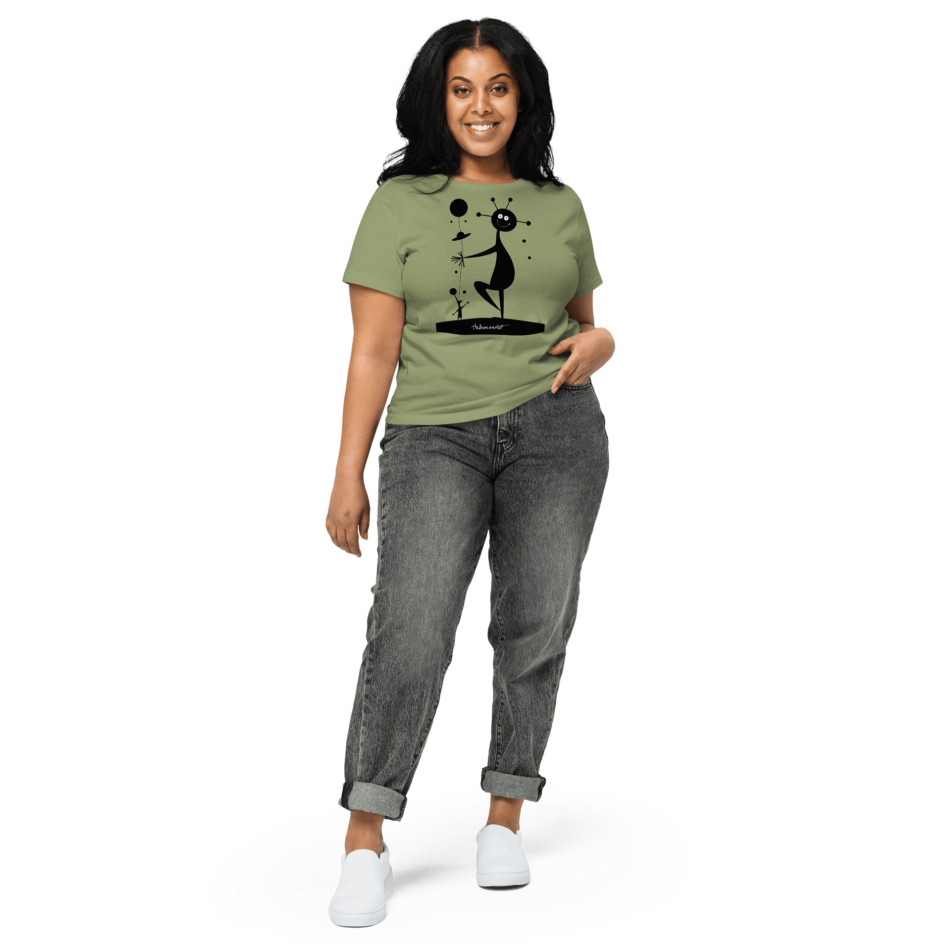 Cotton Heritage Women's High-Waisted Tee product image (3)