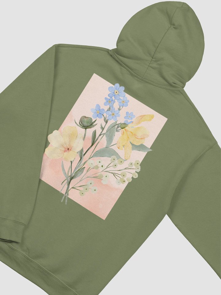 Pastel Floral Hoodie #1 product image (1)