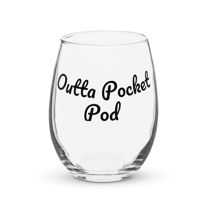 Stemless Outta Pocket Pod Wine Glass product image (1)