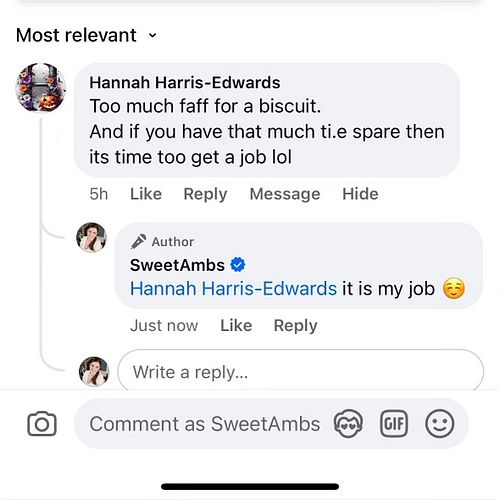 My comment section is overwhelmingly positive, but I get a kick out of the ones that are not so nice 😅 Here are some of my fa...