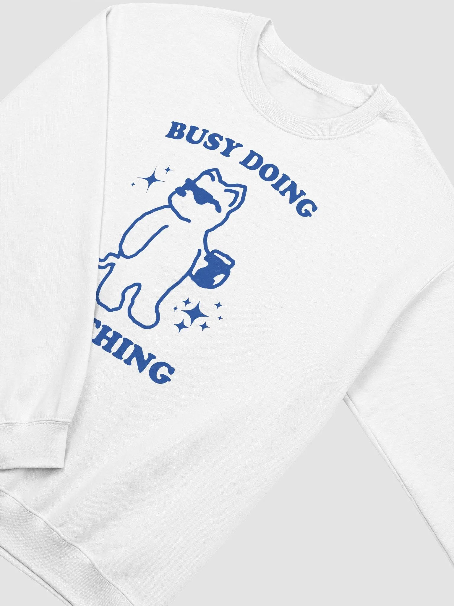 Busy doing nothing Crewneck product image (3)