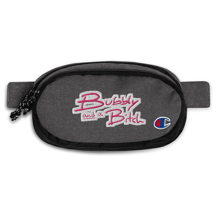 Bubbly and a B (pink bubble design) champion fanny pack product image (1)