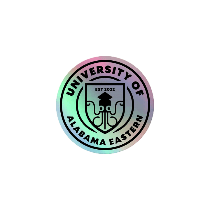 University Holo Sticker product image (1)