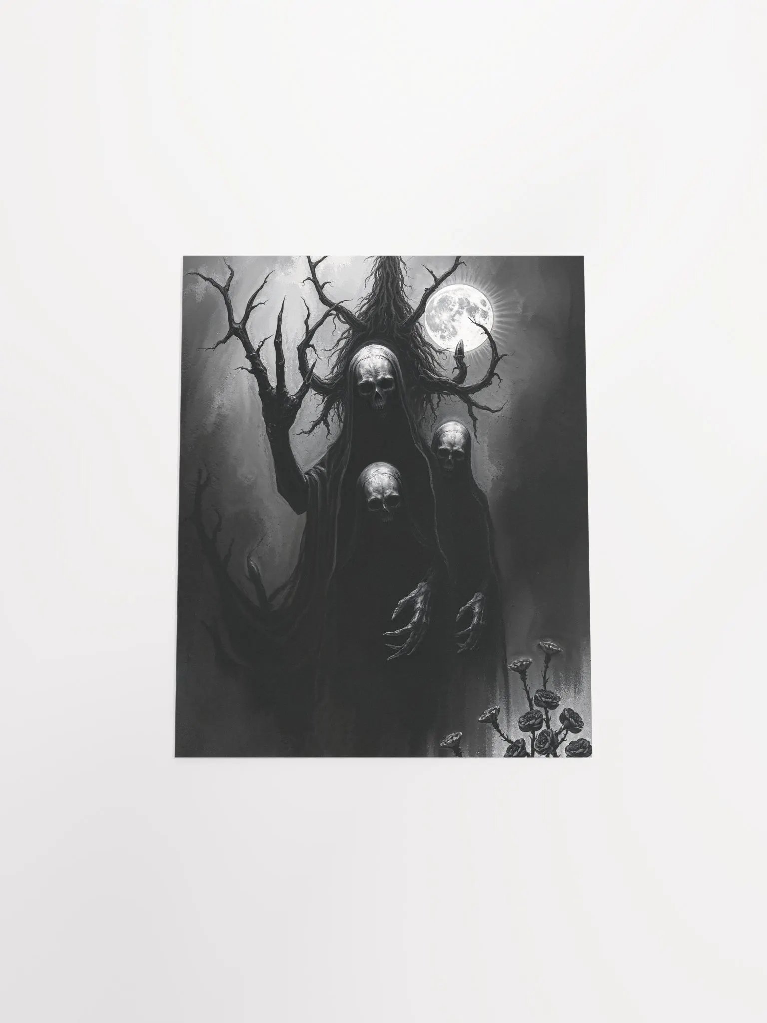 Moonlit Specters Matte Poster product image (8)