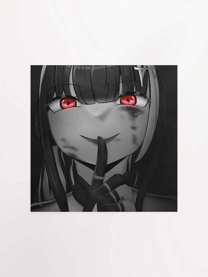 Kes Yandere Poster - Monochrome product image (1)