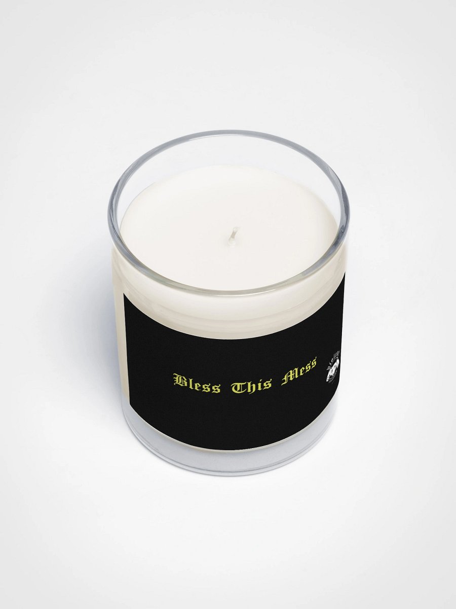"Bless This Mess" Unscented Mood Candle product image (3)