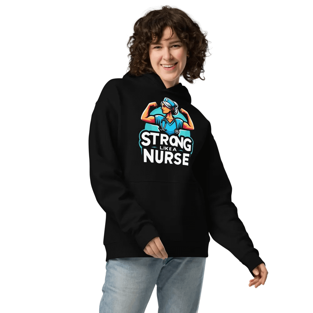Strong Like a Nurse Premium Hoodie product image (5)