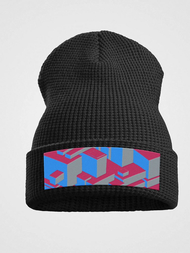 Cotton Candy Cluster Waffle Beanie product image (5)