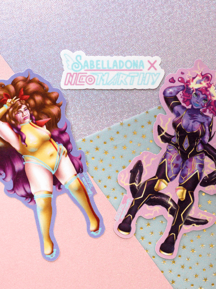 Neon & Ezmeera Stickers product image (1)