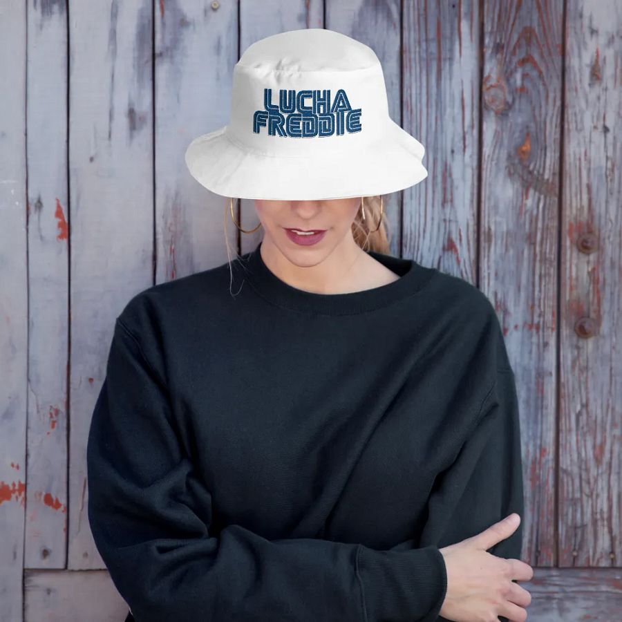 Mega Drive logo embroidered bucket hat product image (8)