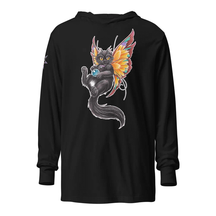 Faery Cat - SFA Hooded Long Sleeve Tee product image (1)
