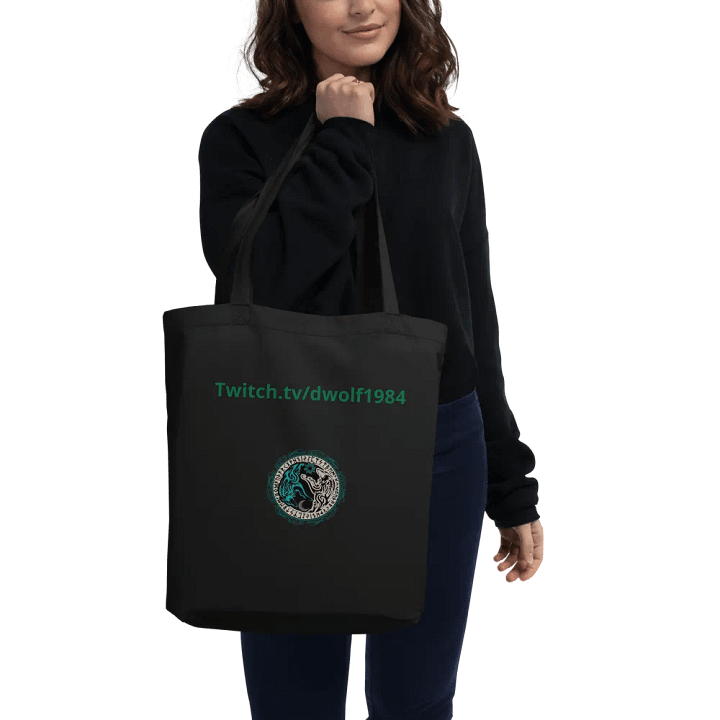 Norse Wolf Rune Eco Tote product image (2)