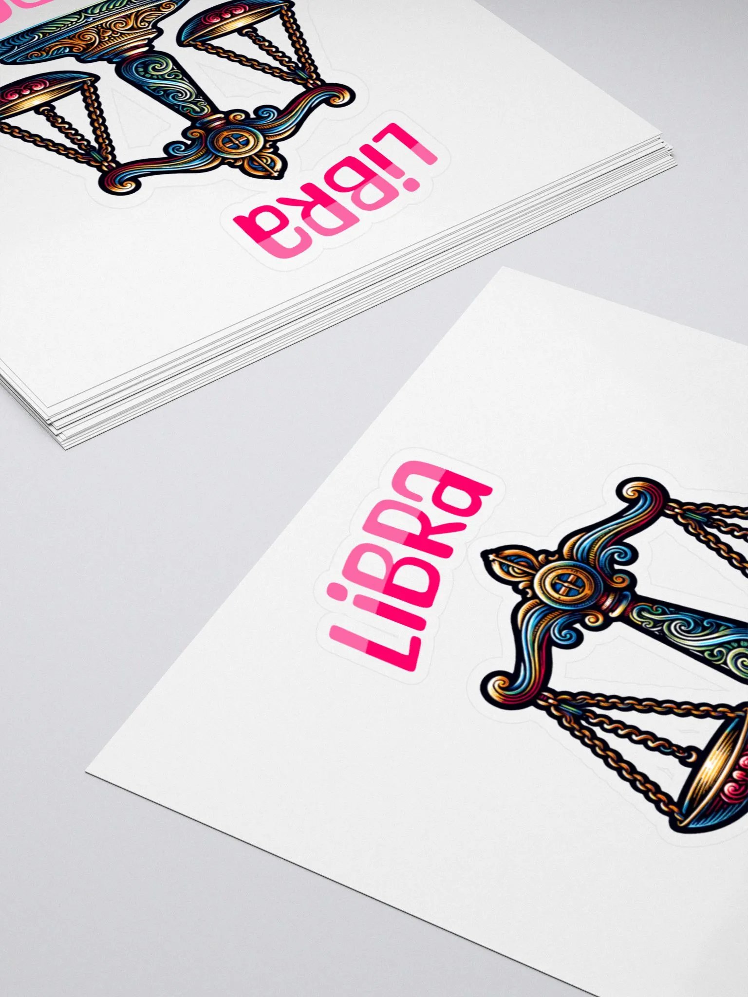Zodiac Sign Libra Energy Sticker product image (4)