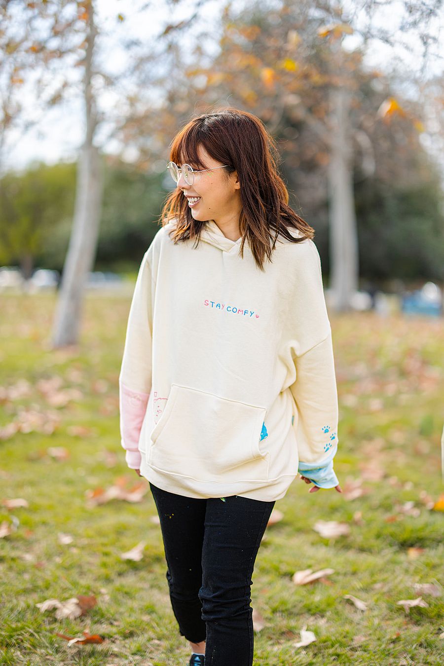 pastel doodle hoodie product image (21)