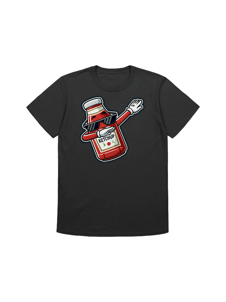 Food Lover-Dabbing Ketchup-Funny Food T-Shirt product image (2)