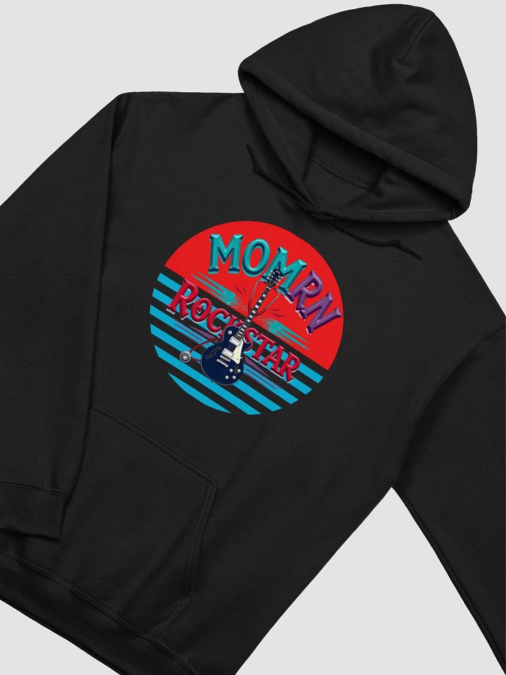 Retro Rockstar Electric Guitar Hoodie product image (22)