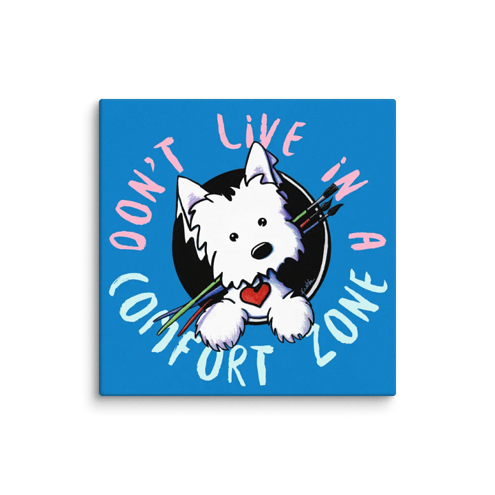 Westie Artist Inspiration Canvas product image (1)