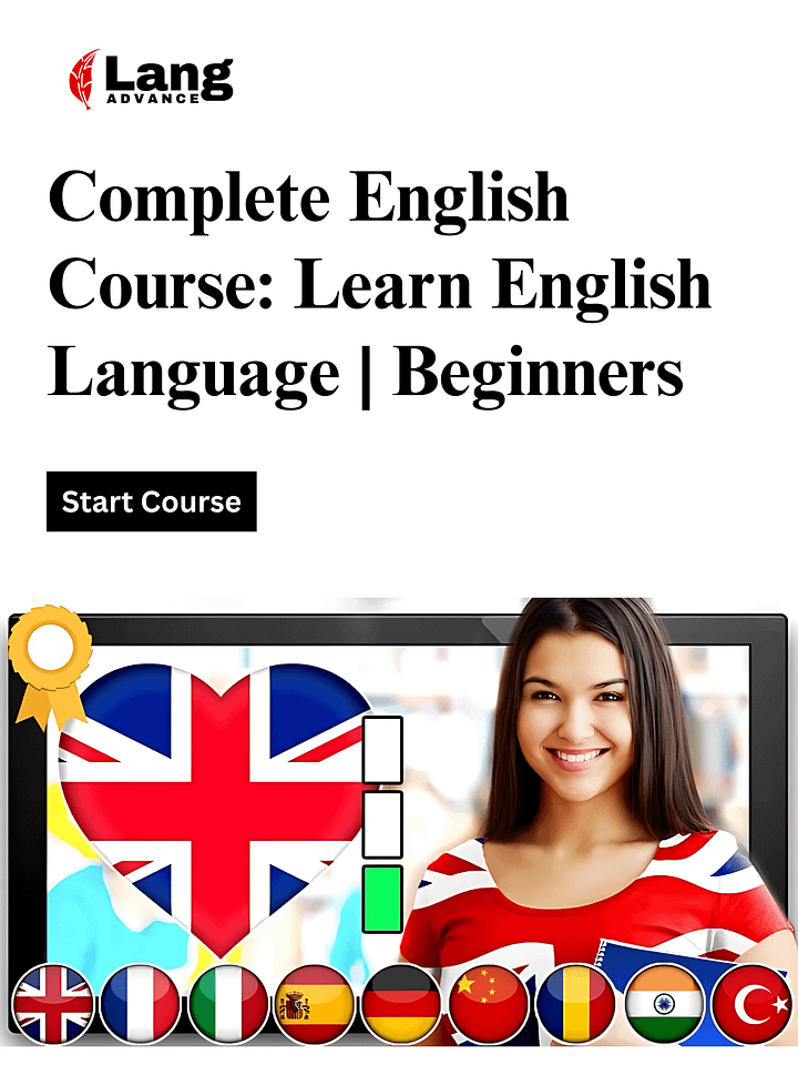 Complete English Course: Learn English Language | Beginners product image (1)