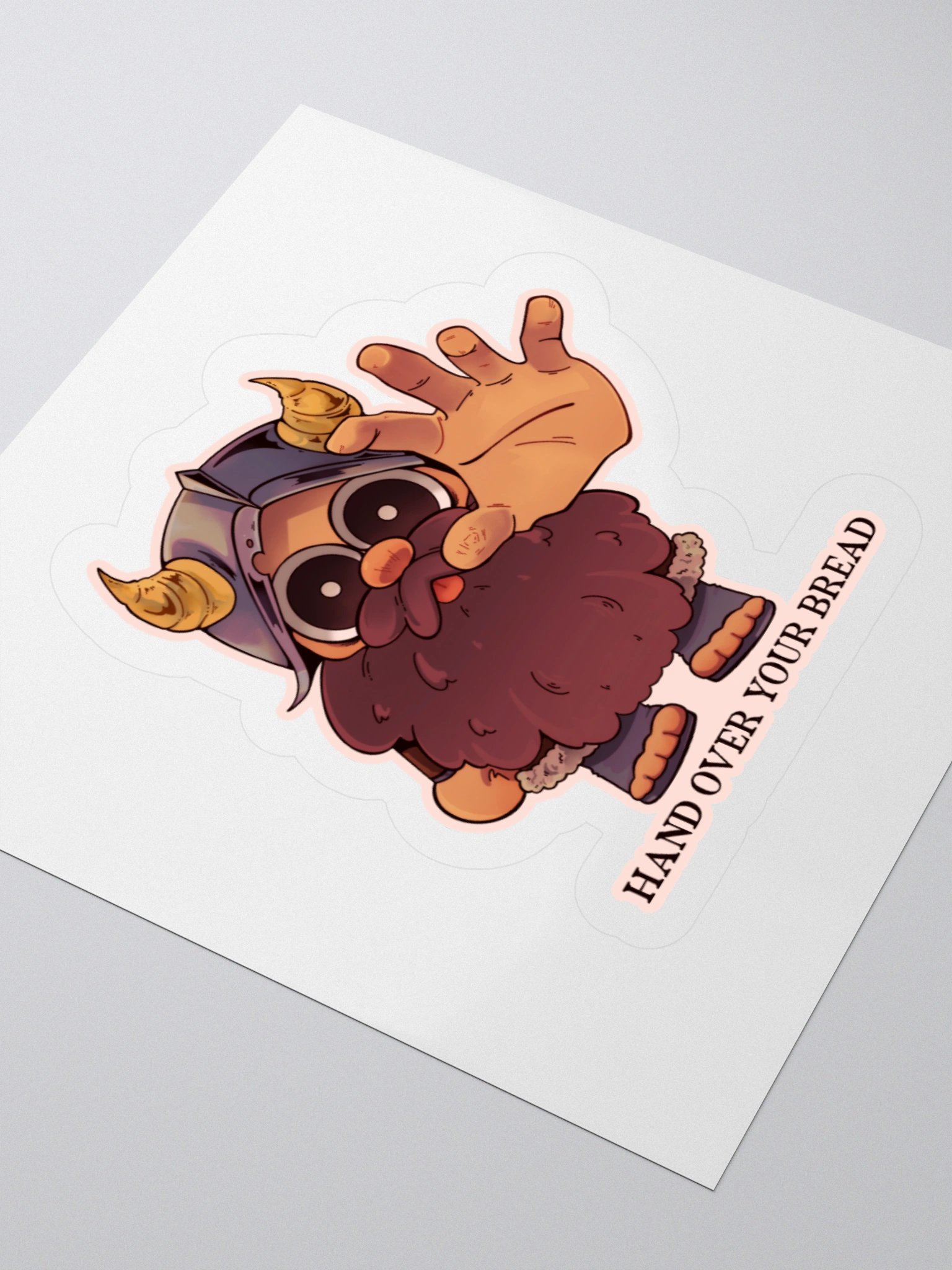 Hand over your BREAD sticker product image (8)