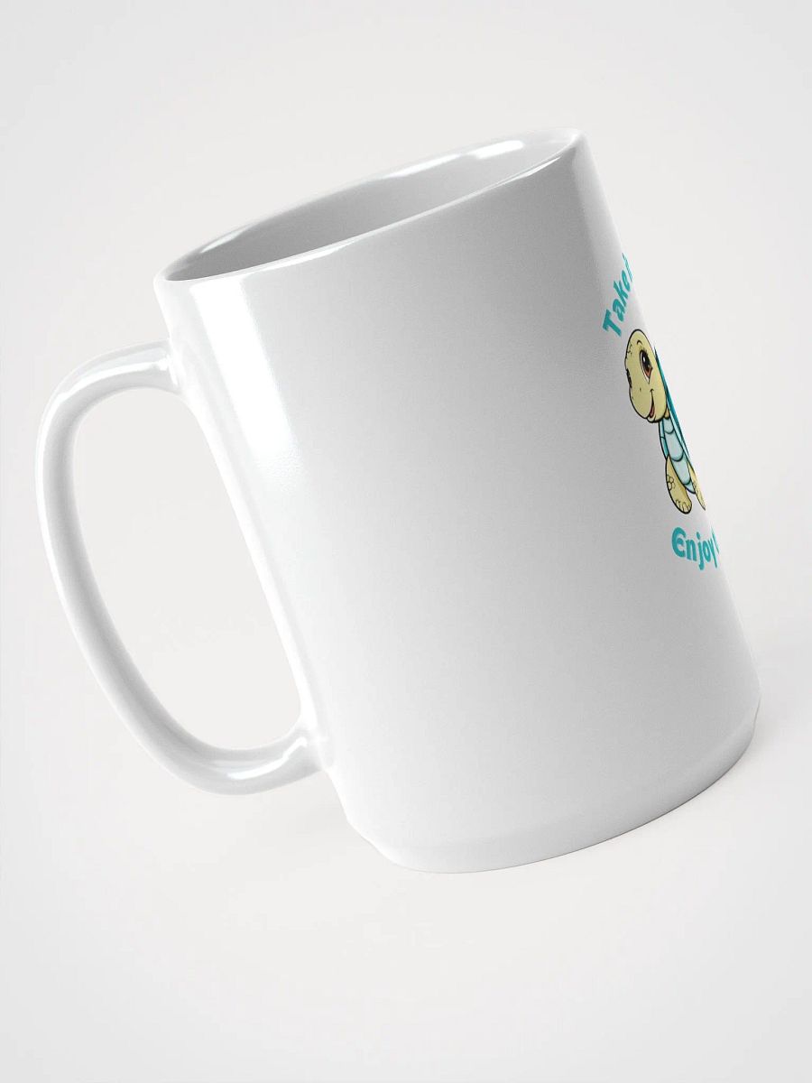 Flowing Turtle White Glossy Mug product image (3)