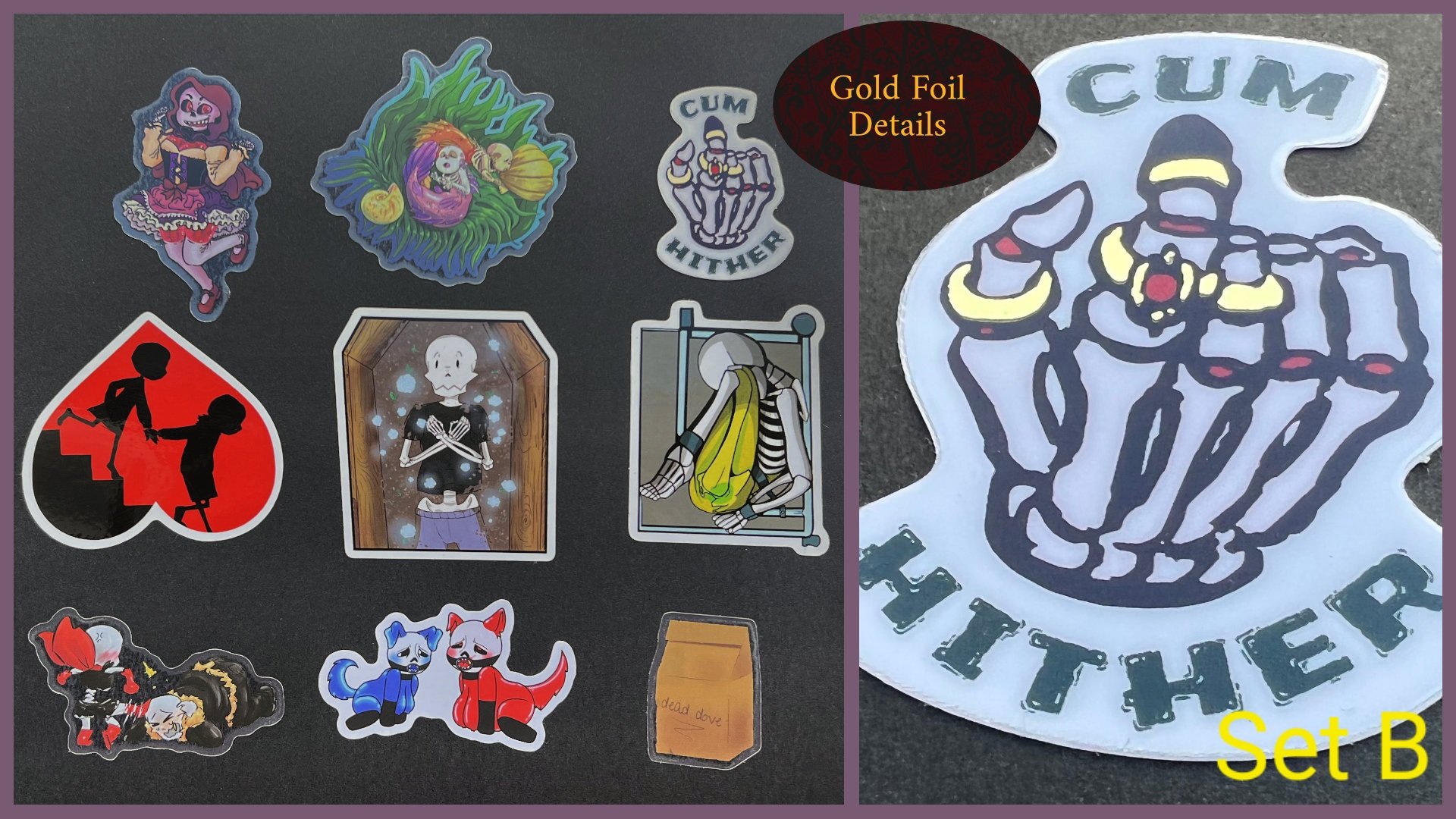 Salon of Refuse Sticker Packs [CLEARANCE] product image (3)
