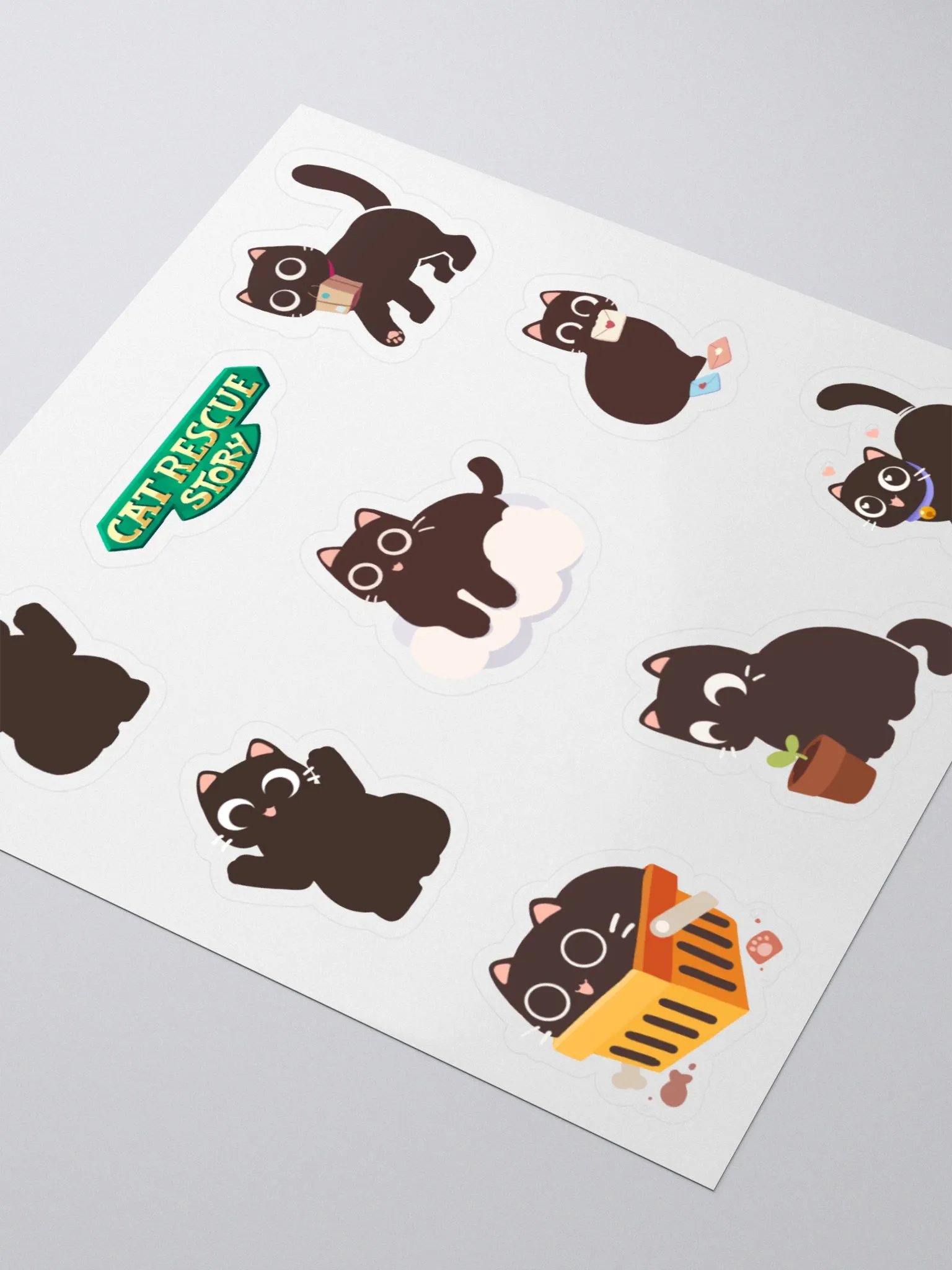 Void Cat Sticker Set product image (5)
