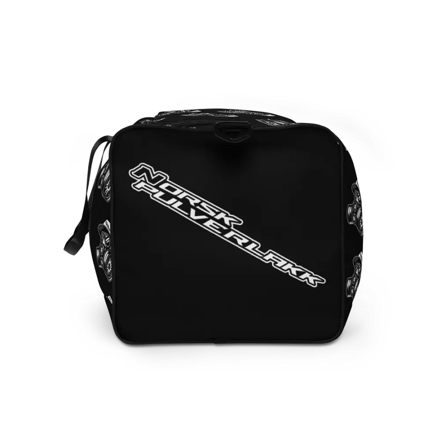 Norsk Pulverlakk Biohazard Chic All-Over Duffle Bag Hvit product image (9)