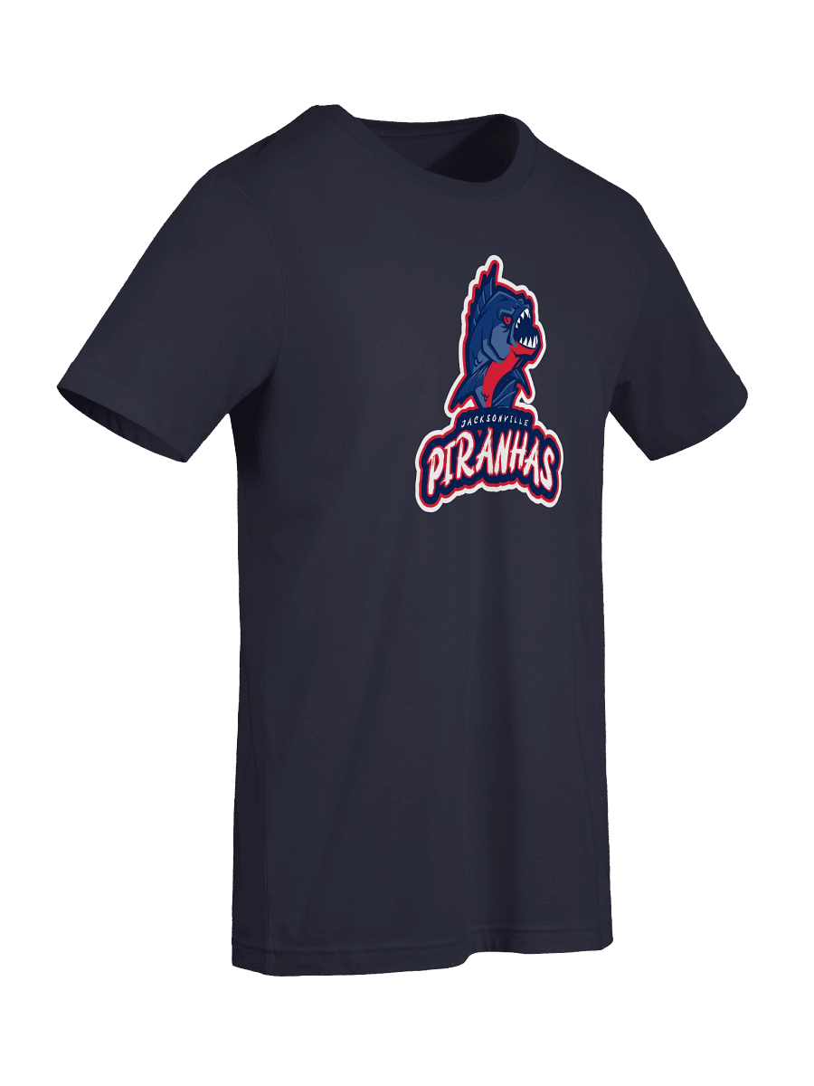 Premier Simulation Basketball - PSB Jacksonville Piranhas Logo T-Shirt product image (34)