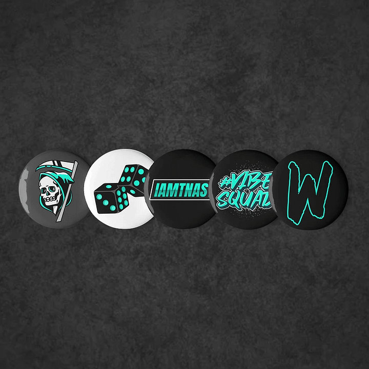 IAMTNAST PIN SET (10 GIFTED SUBS) product image (2)