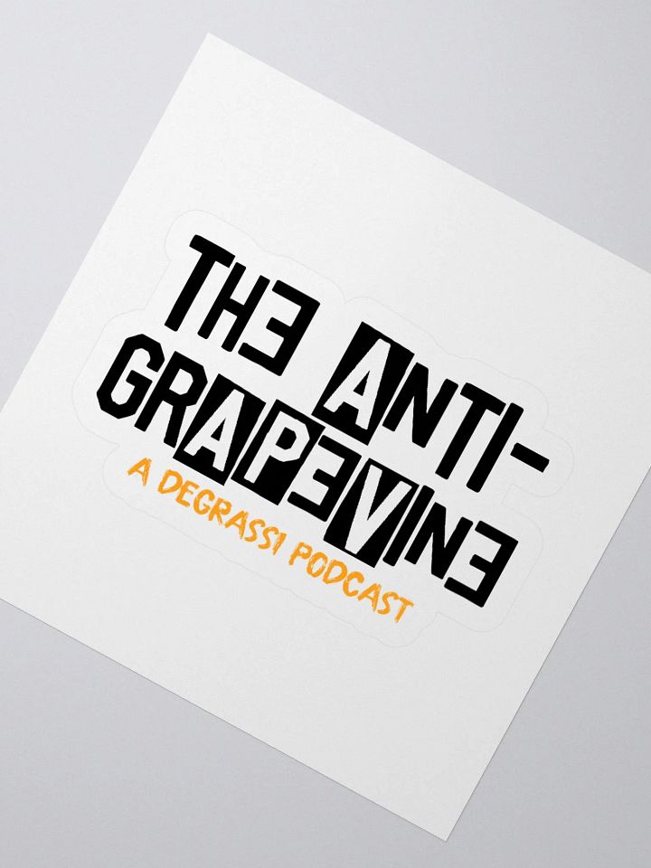 Anti-Grapevine Original Logo Sticker product image (6)