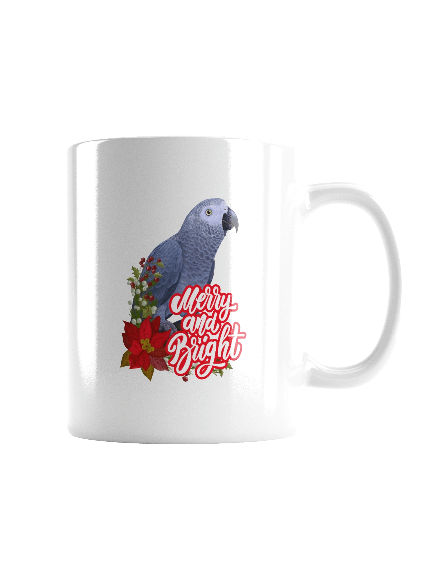 Merry Grey Holiday Mug product image (2)