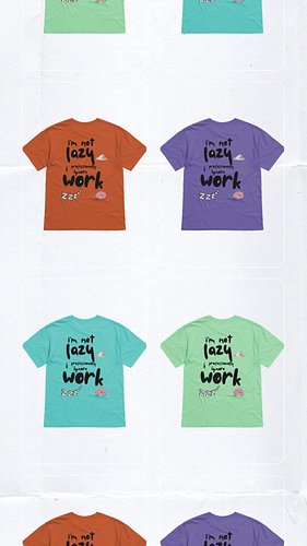 LINK IN BIO!
🎯 When they say “You’re lazy” but you prefer the term Highly Efficient at Doing Nothing 😌💼
This tee says what we...
