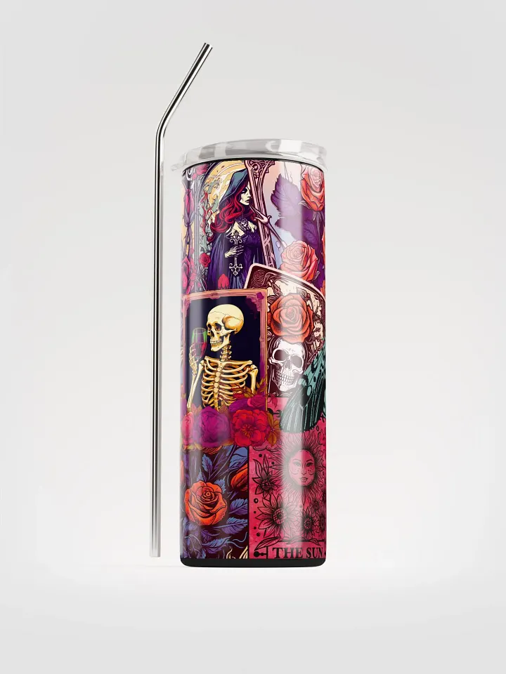 'Mystical Tarot Cards' Stainless Steel Tumbler product image (1)